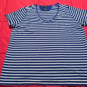 Ralph Lauren blue with white stripes